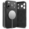 iPhone 17 Pro Max Ringke Szilikon Mágneses Magsafe Fekete tok