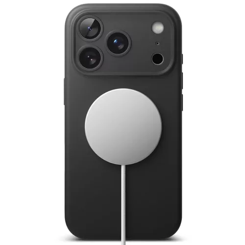 iPhone 17 Pro Max Ringke Szilikon Mágneses Magsafe Fekete tok-8800328810402 5 kép