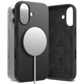 iPhone 17 Ringke Szilikon Magsafe Fekete tok