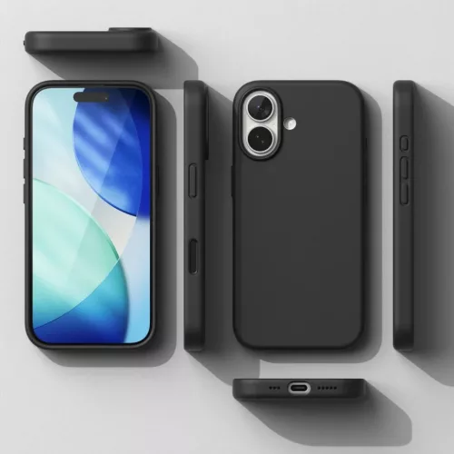 iPhone 17 Ringke Szilikon Magsafe Fekete tok-8800328811799 7 kép