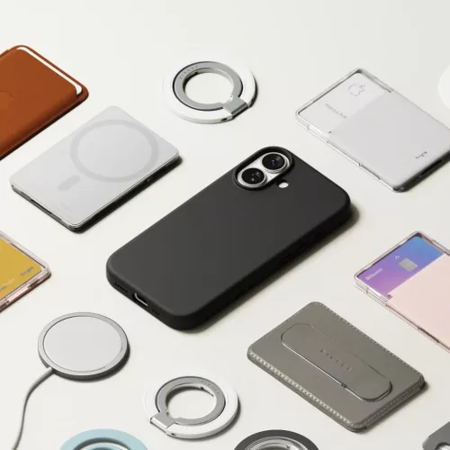 iPhone 17 Ringke Szilikon Magsafe Fekete tok-8800328811799 9 kép