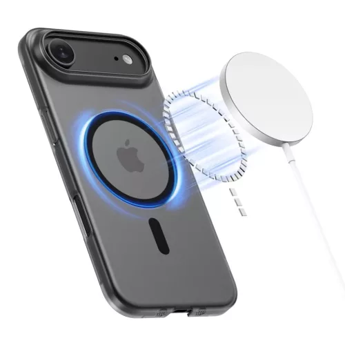 iPhone 17 Air Tech-protect Magslim Magsafe Matt/fekete tok-5906302319749 3 kép