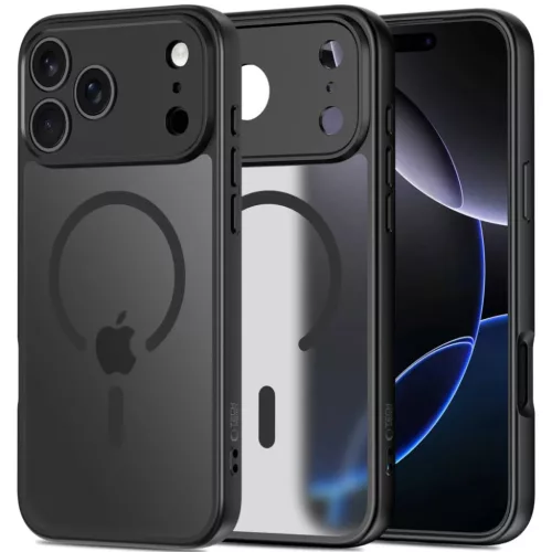 iPhone 17 Pro Max Tech-Protect BasicMag Magsafe tok Matt Fekete-5906302319848 8 kép
