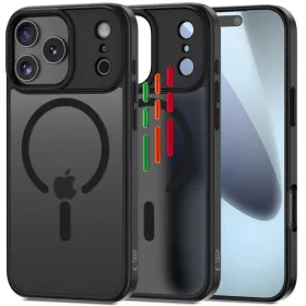   iPhone 17 Pro Tech-protect Magmat Xt 4-darabos Magsafe matt fekete tok