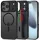 iPhone 17 Pro Tech-protect Magmat Xt 4-darabos Magsafe matt fekete tok