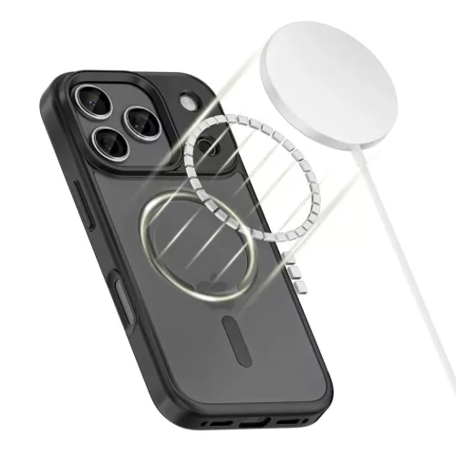 iPhone 17 Pro Tech-protect Magmat Xt 4-darabos Magsafe matt fekete tok-5906302330034 2 kép