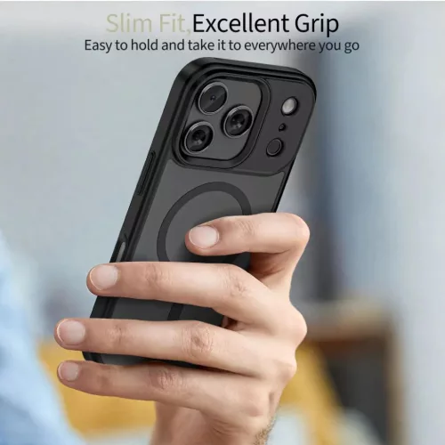 iPhone 17 Pro Tech-protect Magmat Xt 4-darabos Magsafe matt fekete tok-5906302330034 5 kép