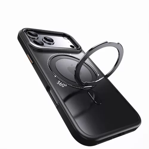 iPhone 17 Pro Tech-protect Magring Magsafe matt fekete tok-5906302330119 4 kép