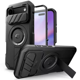 iPhone 17 Air Tech-protect Kevlar Magsafe fekete tok