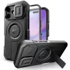 iPhone 17 Tech-protect Kevlar Magsafe tok Fekete
