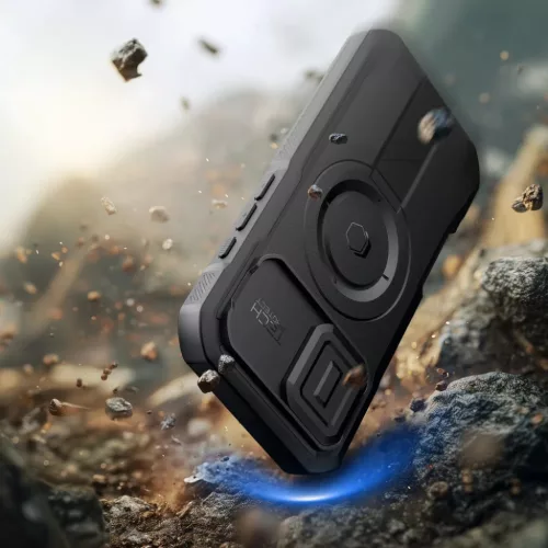 iPhone 17 Tech-protect Kevlar Magsafe tok Fekete-5906302331611 7 kép