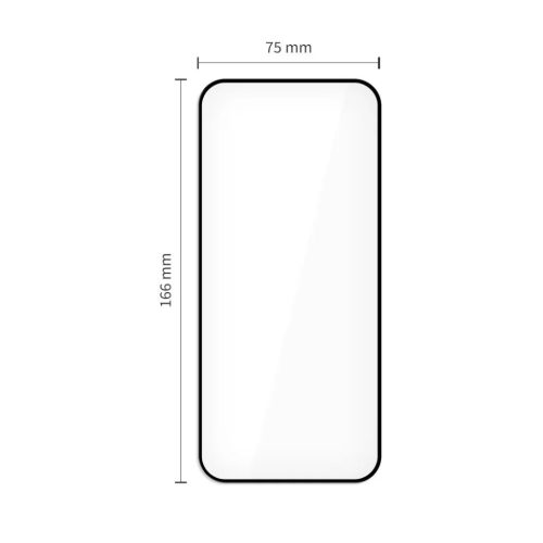  Xiaomi Redmi 15C 4G / Poco C85 4G fekete Tech-Protect Glass Fit+ üve-5906302332120 2 kép