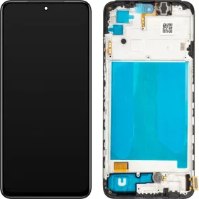   LCD kijelzőmodul MP Xiaomi Redmi Note 10-hez, utángyártott, fekete