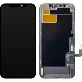   LCD kijelző modul ZY Apple iPhone 12 / 12 Pro, In-Cell IC verzió, fekete