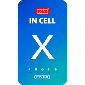 LCD kijelzőmodul ZY Apple iPhone X-hez, In-Cell verzió, fekete-0660982718227 2 kép