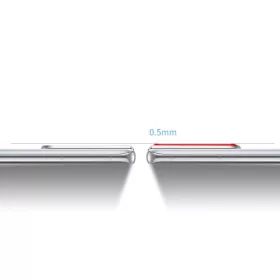 HOFI Metal Styling kamera védő keret Samsung S21+ Plus fekete-6216990209765 2 kép