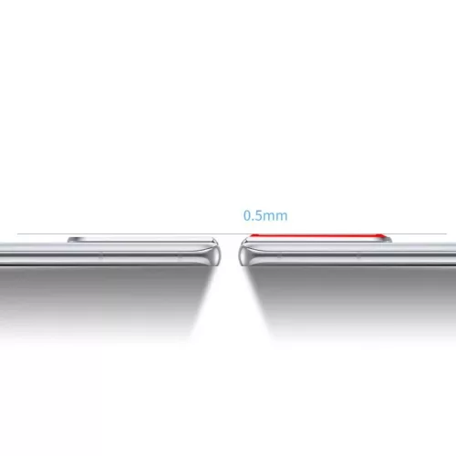 HOFI Metal Styling kamera védő keret Samsung S21+ Plus fekete-6216990209765 2 kép