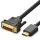 Ugreen HDMI - DVI kábel 4K 60Hz 30AWG 1m fekete (30116)