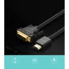 Ugreen HDMI - DVI kábel 4K 60Hz 30AWG 1m fekete (30116)-6957303831166 2 kép