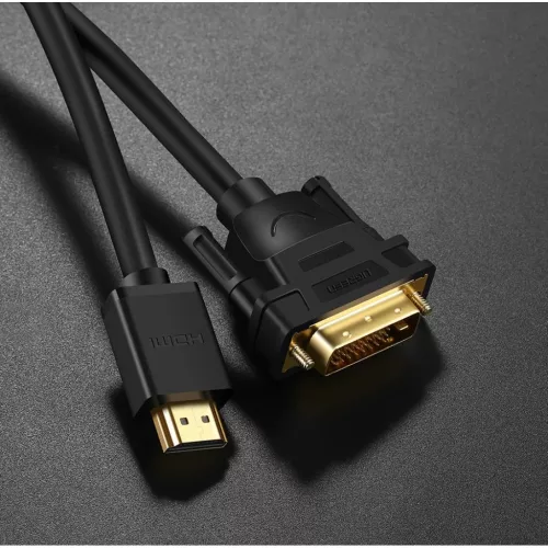 Ugreen HDMI - DVI kábel 4K 60Hz 30AWG 1m fekete (30116)-6957303831166 10 kép