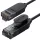 Ugreen Ethernet patchcord kábel RJ45 Cat 6A UTP 1000Mbps 10m fekete (70656)