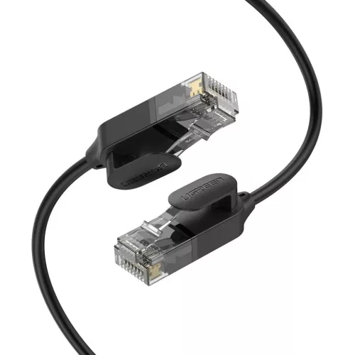 Ugreen Ethernet patchcord kábel RJ45 Cat 6A UTP 1000Mbps 10m fekete (-6957303876563 10 kép
