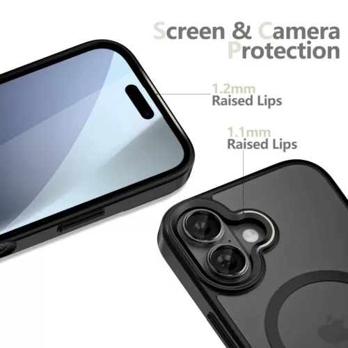 iPhone 17 Tech-protect Magmat Xt 4-set Magsafe Fekete tok-5906302330010 3 kép