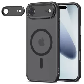 iPhone 17 Air Tech-protect Magcam Magsafe Matt Fekete tok-5906302330065 2 kép