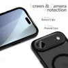 iPhone 17 Air Tech-protect Magcam Magsafe Matt Fekete tok-5906302330065 4 kép