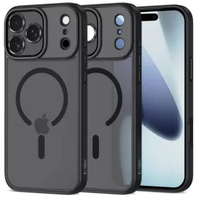 iPhone 17 Pro Tech-protect Magcam Magsafe Matt fekete tok