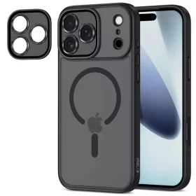 iPhone 17 Pro Tech-protect Magcam Magsafe Matt fekete tok-5906302330072 2 kép