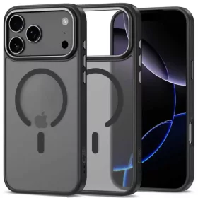 iPhone 17 Pro Max Tech-protect Magedge Magsafe tok matt fekete/fémes -5906302330485 1 kép