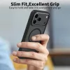 iPhone 17 Pro Max Tech-protect Magedge Magsafe tok matt fekete/fémes -5906302330485 3 kép