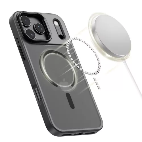 iPhone 17 Pro Max Tech-Protect Magstand Magsafe Fekete tok-5906302330522 2 kép