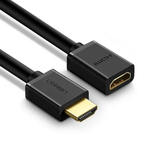 Ugreen HDMI (aljzat) - HDMI (csatlakozó) hosszabbító / toldó kábe-6957303811410 2 kép