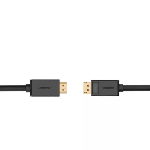 Ugreen HDMI - DisplayPort kábel 4K 30 Hz 28 AWG 1.5 m fekete (DP101 1-6957303812394 2 kép