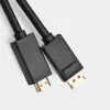 Ugreen HDMI - DisplayPort kábel 4K 30 Hz 28 AWG 1.5 m fekete (DP101 1-6957303812394 4 kép