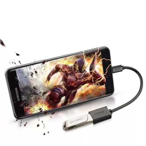 Ugreen USB (aljzat) - micro USB (csatlakozóvég) OTG kábel adapter 1-6957303813964 4 kép