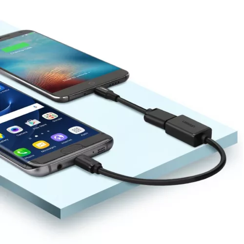 Ugreen USB (aljzat) - micro USB (csatlakozóvég) OTG kábel adapter 1-6957303813964 7 kép