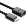 Ugreen HDMI (aljzat) - mini HDMI (csatlakozó) kábel adapter 4K 60Hz -6957303821372 1 kép