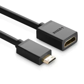 Ugreen HDMI (aljzat) - mini HDMI (csatlakozó) kábel adapter 4K 60Hz -6957303821372 1 kép