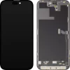LCD kijelző modul MP Apple iPhone 14 Pro Max-hoz, Soft OLED FHD 120Hz IC Mozgatható változat, utángyártott, fekete
