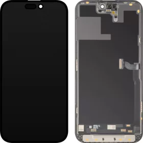  LCD kijelző modul MP Apple iPhone 14 Pro Max-hoz, Soft OLED FHD 120Hz IC Mozgatható változat, utángyártott, fekete