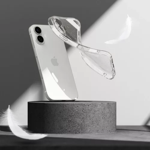 iPhone 17 Ringke Glitter Clear tok-8800328811652 6 kép