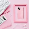 iPhone 17 átlátszó tok 2 mm Blink rózsaszín tok