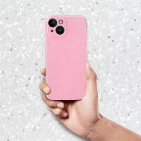 iPhone 17 átlátszó tok 2 mm Blink rózsaszín tok-5903396407352 1 kép