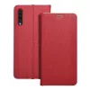 Samsung Galaxy A50 LUNA Book Carbon piros tok