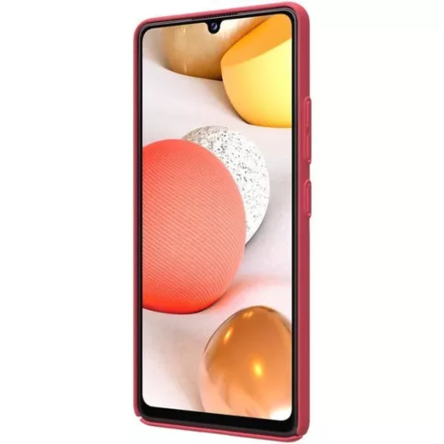 Nillkin Super Frosted Pro tok Samsung A42 piros-6902048206908 3 kép