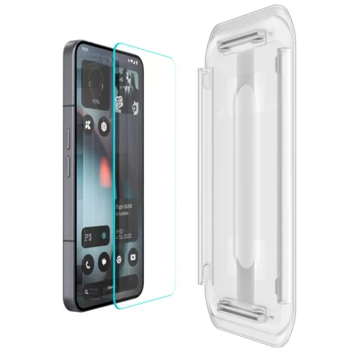  Nothing Phone 3 Átlátszó Spigen Glas.tr ”ez Fit” Edzett üveg -8800283312973 3 kép