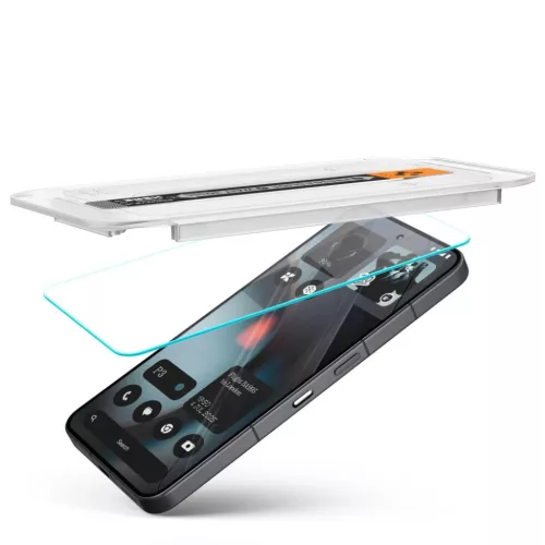  Nothing Phone 3 Átlátszó Spigen Glas.tr ”ez Fit” Edzett üveg -8800283312973 5 kép